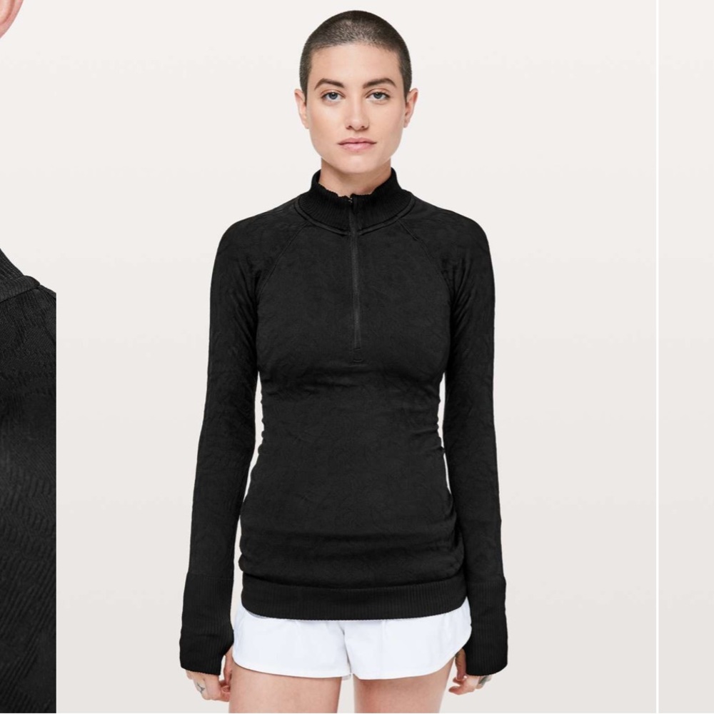 lululemon athletica Black Long Sleeve Top